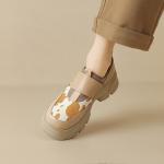 Luxury Handcrafted Leather Women's Shoes, Elegant Quality(Eoct20161002M3220-12)