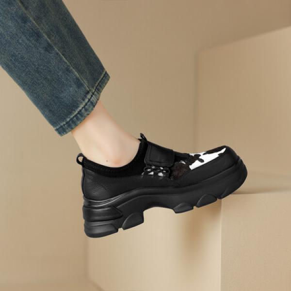 Luxury Handcrafted Leather Women's Shoes, Elegant Quality(Eoct20161002M3220-12)