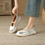 Handcrafted Luxurious Leather Women's Shoes(Eoct20161002M8656-2)