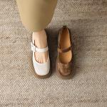 Elegant Handmade Leather Women’s Shoes - Luxurious Craftsmanship(Eoct20161002M530-26)