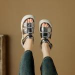 Handcrafted Luxury Leather Women’s Shoes: Elegant Craftsmanship(Eoct20161002M2031-2)