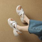 Luxury Handcrafted Leather Women's Shoes(Eoct20161002M227-15)