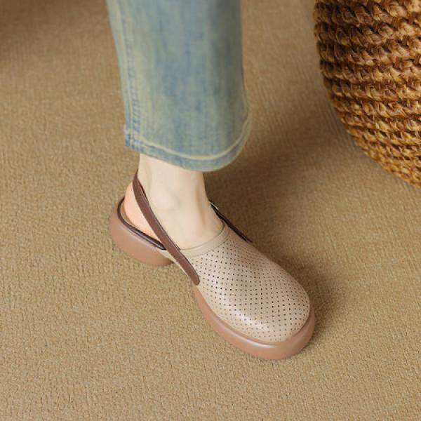 Handcrafted Luxury Leather Women's Shoes: Elegance Redefined(Eoct20161002M002-12)