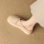 Handcrafted Luxury Leather Women's Footwear(Eoct20161002D9937-3)