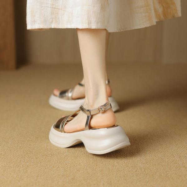 Handcrafted Leather Women's Shoes: Elegant Luxury & Quality(Eoct20161002M2031-6)