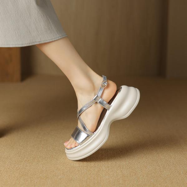 Handcrafted Leather Women's Shoes: Elegant Luxury & Quality(Eoct20161002M2031-6)