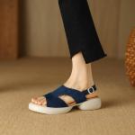 Luxurious Handcrafted Leather Shoes for Elegant Women(Eoct20161002M002-21)