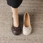 Handcrafted Luxury Leather Women's Shoes, Timeless Elegance(Eoct20161002M002-29)