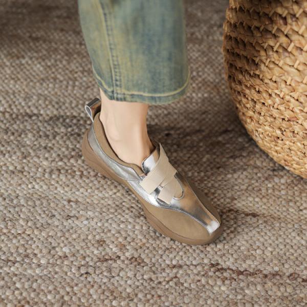 Handcrafted Leather Women's Shoes - Elegance in Every Stitch(Eoct20161002M1375-2)