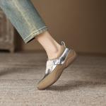 Handcrafted Leather Women's Shoes - Elegance in Every Stitch(Eoct20161002M1375-2)