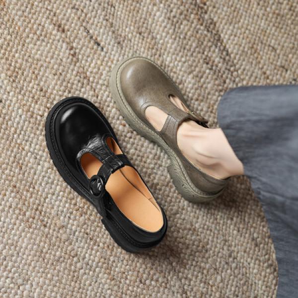 Handcrafted Luxurious Leather Women's Shoes(Eoct20161002M201-5)