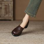 Handcrafted Luxury Leather Women's Shoes - Elegant Artistry(Eoct20161002M6065-7)