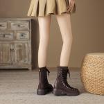 Handcrafted Genuine Leather Women’s Shoes: Elegant Luxury Quality(Eoct20161002M208-3)