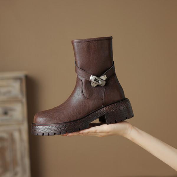 Luxurious Handcrafted Leather Shoes for Elegant Women(Eoct20161002M208-2)