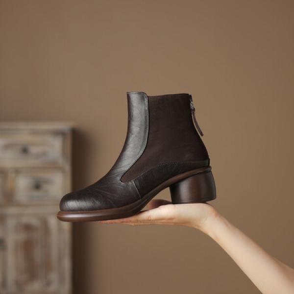 Luxury Handcrafted Genuine Leather Women's Shoes(Eoct20161002M6065-8)