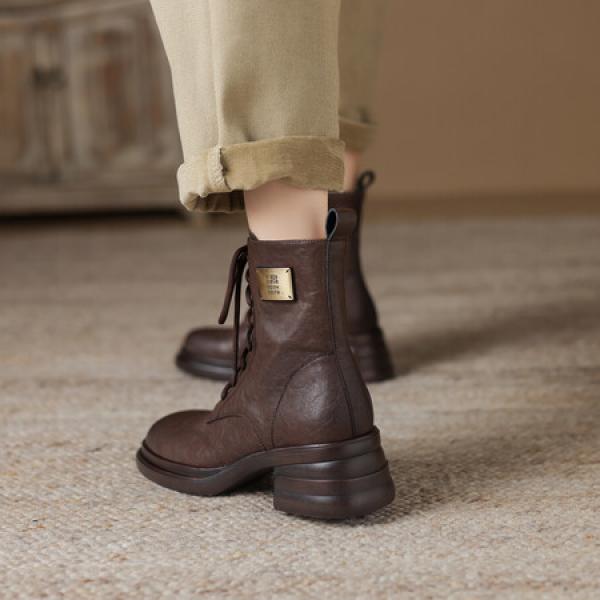 Luxury Handcrafted Genuine Leather Women's Shoes(Eoct20161002M209-2)