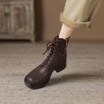 Luxury Handcrafted Genuine Leather Women's Shoes(Eoct20161002M209-2)