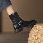 Handcrafted Leather Women's Shoes: Luxurious Elegance and Quality(Eoct20161002M9527-6)