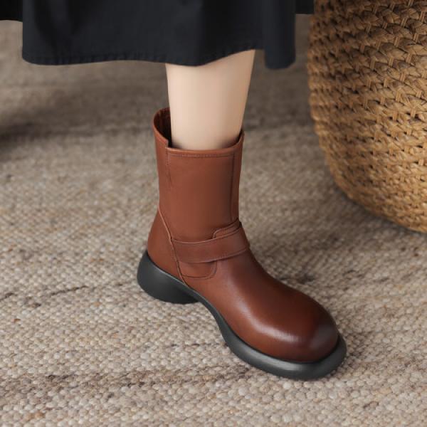 Handcrafted Leather Women's Shoes: Luxurious Elegance and Quality(Eoct20161002M9527-6)