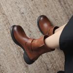 Handcrafted Leather Women's Shoes: Luxurious Elegance and Quality(Eoct20161002M9527-6)