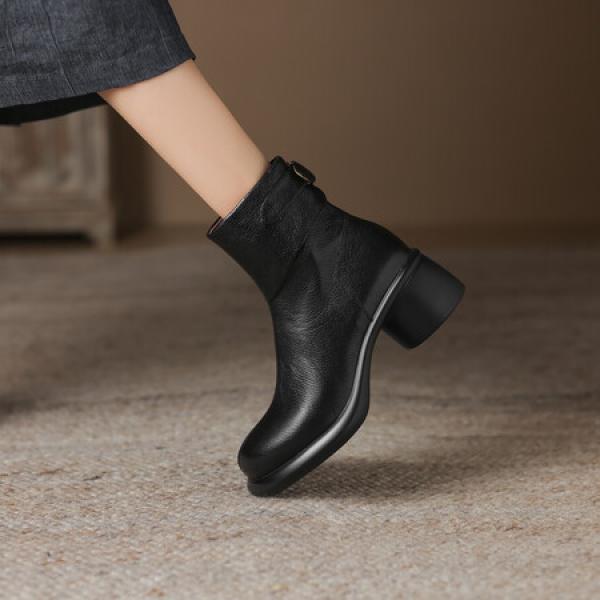 Exquisite Handcrafted Leather Women's Shoes, Elegance Redefined(Eoct20161002M6065-12)