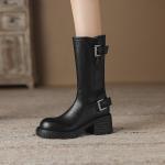 Elegant Handmade Genuine Leather Women's Shoes.(Eoct20161002M215-1)