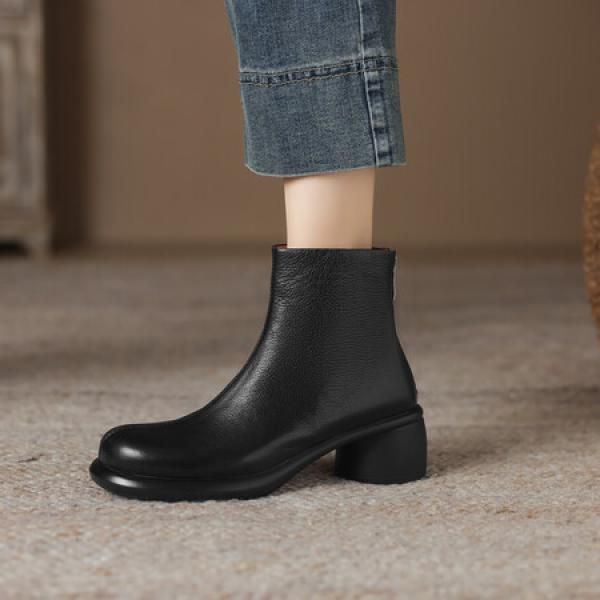 Elegant Handmade Genuine Leather Women's Shoes.(Eoct20161002M6065-13)