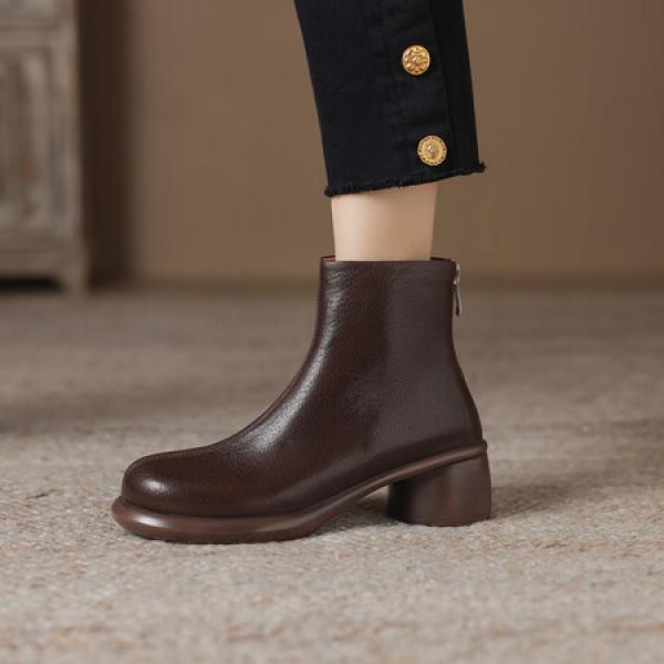 Elegant Handmade Genuine Leather Women's Shoes.(Eoct20161002M6065-13)