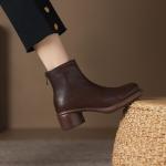 Elegant Handmade Genuine Leather Women's Shoes.(Eoct20161002M6065-13)