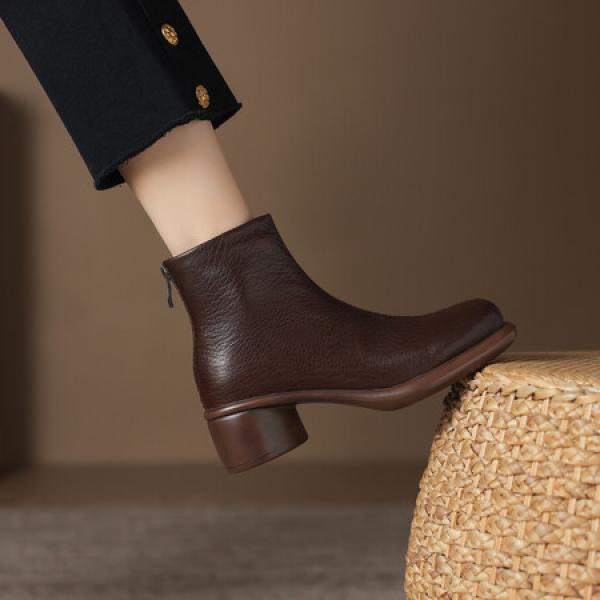 Elegant Handmade Genuine Leather Women's Shoes.(Eoct20161002M6065-13)