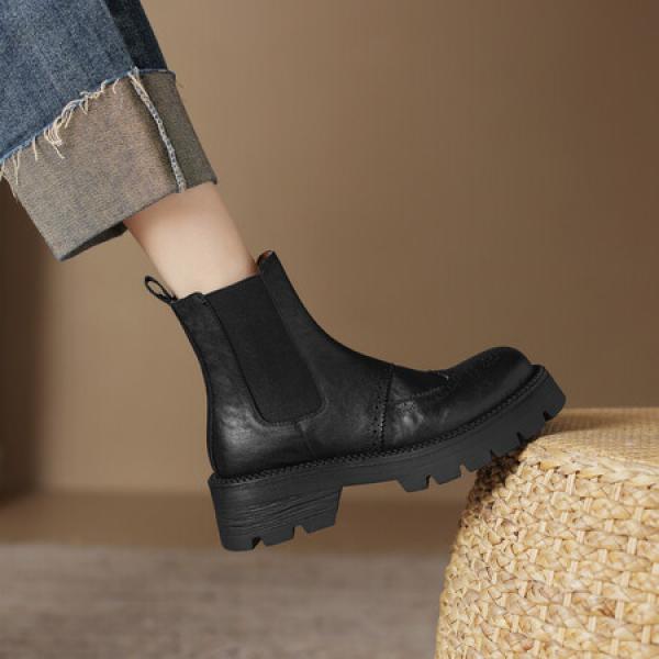 Handcrafted Leather Women's Shoes: Luxurious Elegance and Quality(Eoct20161002M026-2)