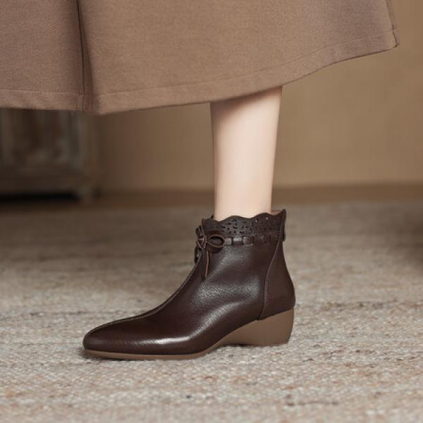 Elegant Handmade Leather Shoes: Luxurious Craftsmanship(Eoct20161002M7577-2)