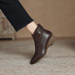 Luxury Handcrafted Leather Shoes for Elegant Women(Eoct20161002M7577-1)