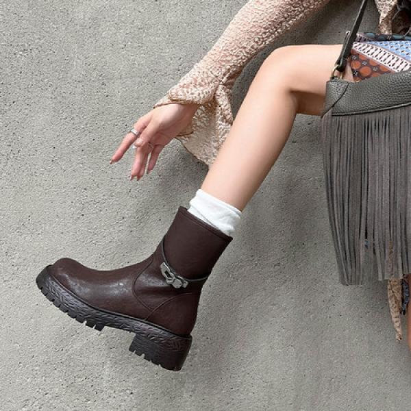 Elegant Handcrafted Genuine Leather Women’s Shoes(Eoct20161002H208-2)