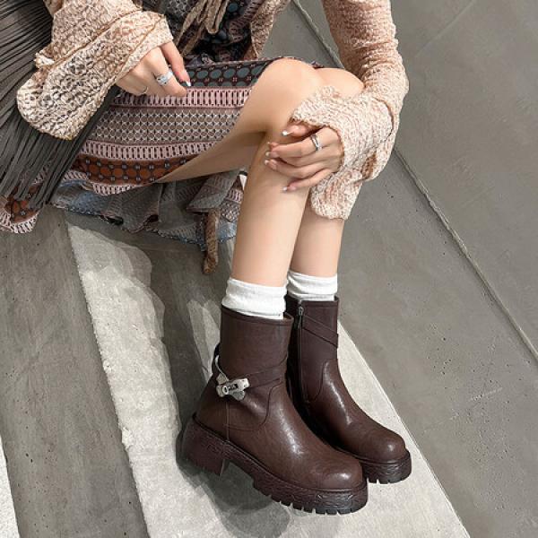 Elegant Handcrafted Genuine Leather Women’s Shoes(Eoct20161002H208-2)