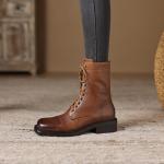 Elegant Handcrafted Leather Women's Shoes of Distinction(Eoct20161002M8173-5)