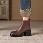 Luxurious Handmade Leather Women's Shoes(Eoct201610022471233)