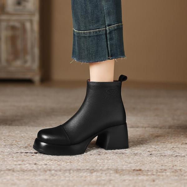 Luxurious Handmade Leather Women's Shoes(Eoct201610022471233)