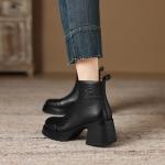 Luxurious Handmade Leather Women's Shoes(Eoct201610022471233)