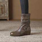 Exquisite Handmade Leather Women's Shoes for Elegance(Eoct20161002M536-1)