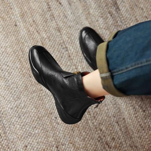 Handcrafted Luxury Genuine Leather Women's Shoes(Eoct20161002M13751-2)