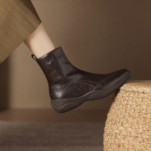 Elegant Handcrafted Leather Women's Shoes of Luxury Quality(Eoct20161002M13751-5)