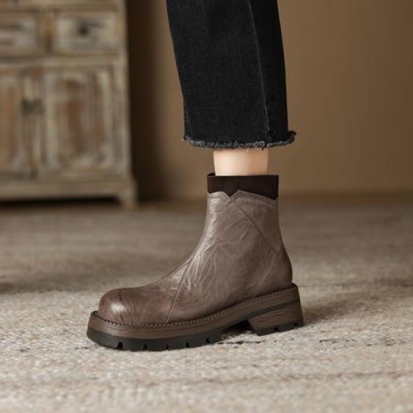 Handcrafted Luxury Leather Women's Shoes: Elegance Redefined(Eoct20161002M026-6)