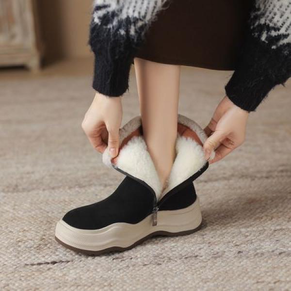 Luxurious Handmade Leather Women's Shoes with Exquisite Craftsmanship(Eoct20161002M86551-1)