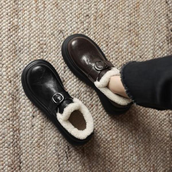 Handcrafted Leather Women’s Shoes: Luxury Elegance & Quality(Eoct20161002M7015-3)