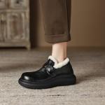 Handcrafted Leather Women’s Shoes: Luxury Elegance & Quality(Eoct20161002M7015-3)