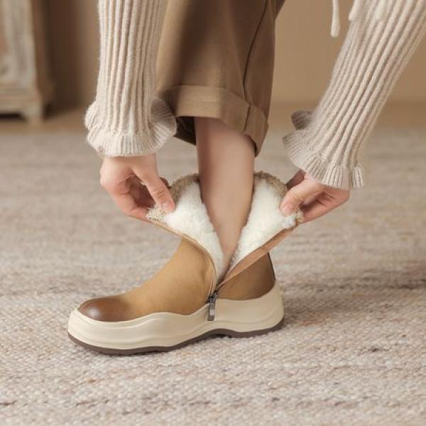 Elegantly Crafted Genuine Leather Handcrafted Women’s Shoes(Eoct20161002M86551-2)