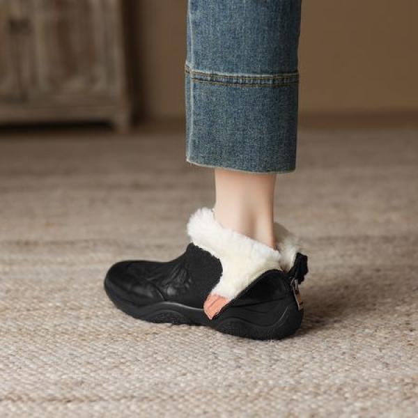 Handcrafted Leather Women's Shoes - Elegant Luxury Quality(Eoct20161002M13751-1)