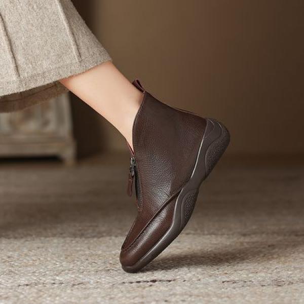 Elegantly Crafted Genuine Leather Handcrafted Women’s Shoes(Eoct20161002M13751-3)