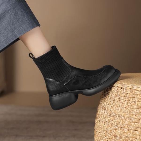 Luxurious Handcrafted Leather Women's Shoes(Eoct20161002M2255-3)